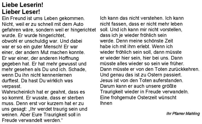 Geistliches Wort 04-14