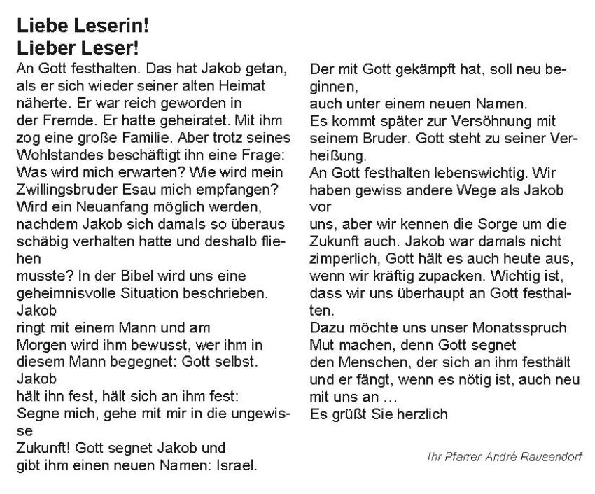 geistl. Wort Juni 15